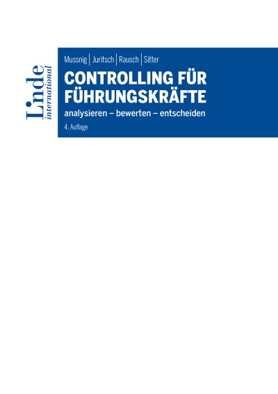 Controlling für Führungskräfte