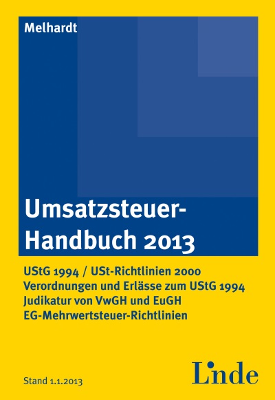 Umsatzsteuer-Handbuch 2013