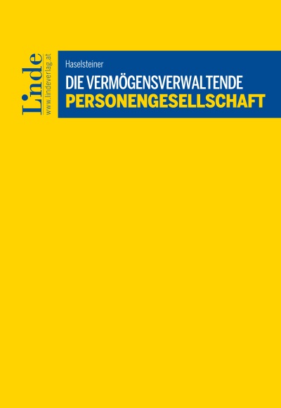 Die vermögensverwaltende Personengesellschaft