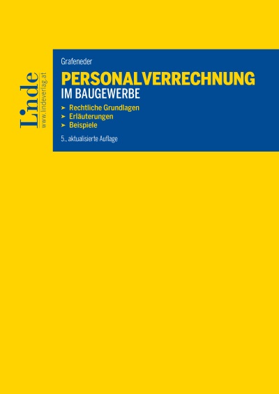 Personalverrechnung im Baugewerbe