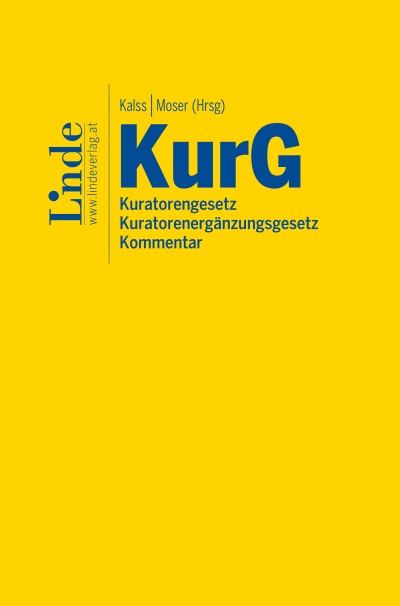 KurG | Kuratorengesetz & Kuratorenergänzungsgesetz