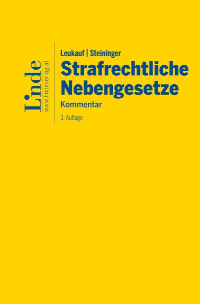 Strafrechtliche Nebengesetze