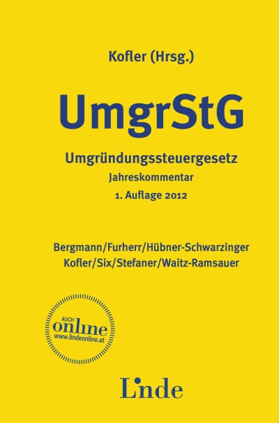 UmgrStG | Umgründungssteuergesetz