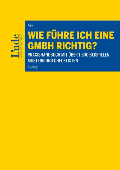 Wie führe ich eine GmbH richtig?