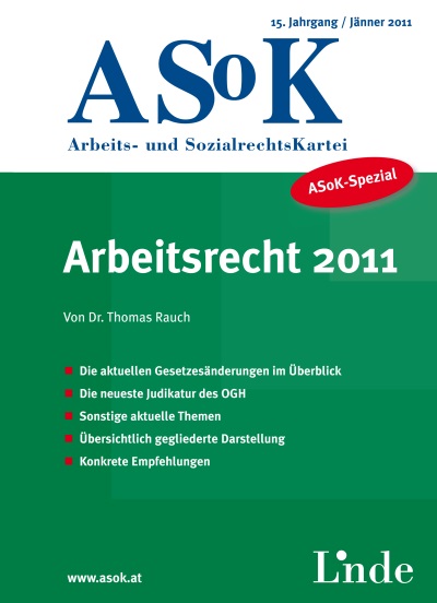 Arbeitsrecht 2011