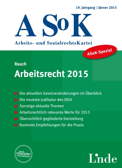 ASoK-Spezial Arbeitsrecht 2015