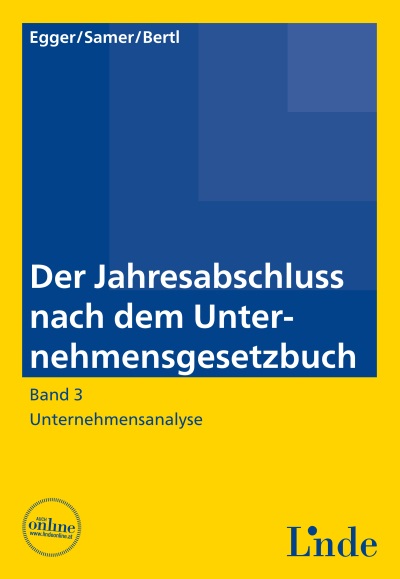 Der Jahresabschluss nach dem Unternehmensgesetzbuch, Band 3
