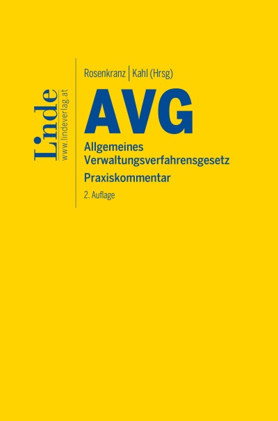 AVG | Allgemeines Verwaltungsverfahrensgesetz