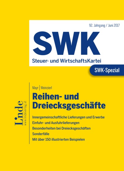 SWK-Spezial Reihen- und Dreiecksgeschäfte