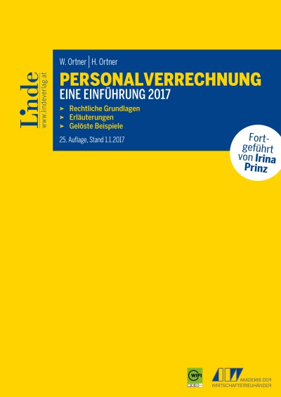 Personalverrechnung: eine Einführung 2017