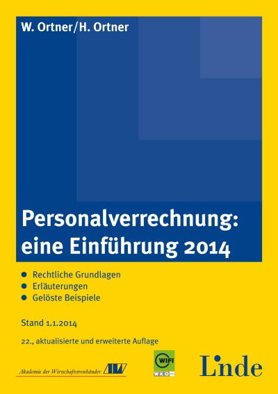 Personalverrechnung: eine Einführung 2014