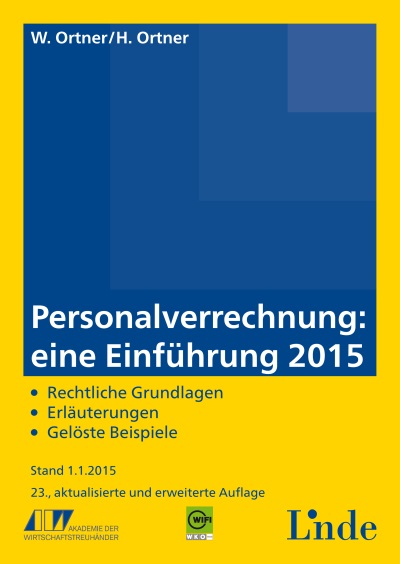 Personalverrechnung: eine Einführung 2015
