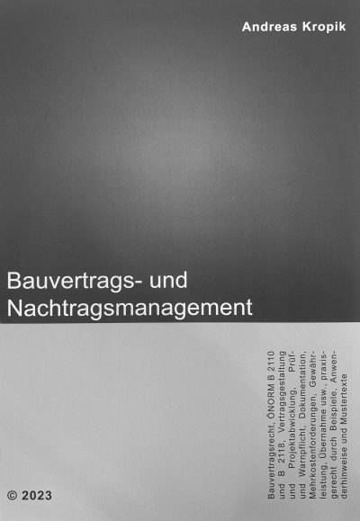 Bauvertrags- und Nachtragsmanagement