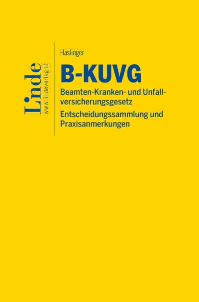 B-KUVG | Beamten-Kranken- und Unfallversicherungsgesetz