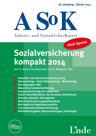 Sozialversicherung kompakt 2014