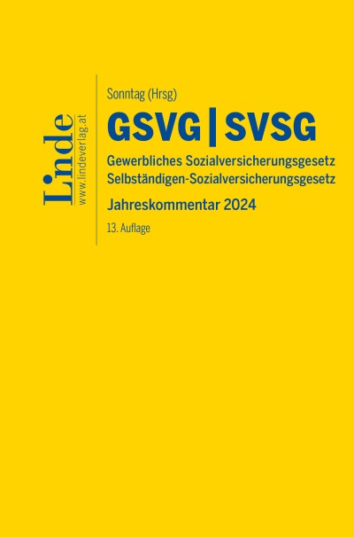 GSVG SVSG | Gewerbliches Sozialversicherungsgesetz & Selbständigen-Sozialversicherungsgesetz