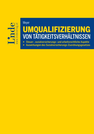 Umqualifizierung von Tätigkeitsverhältnissen