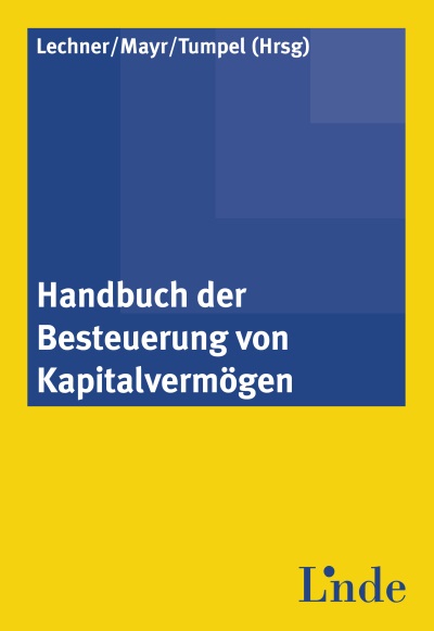 Handbuch der Besteuerung von Kapitalvermögen