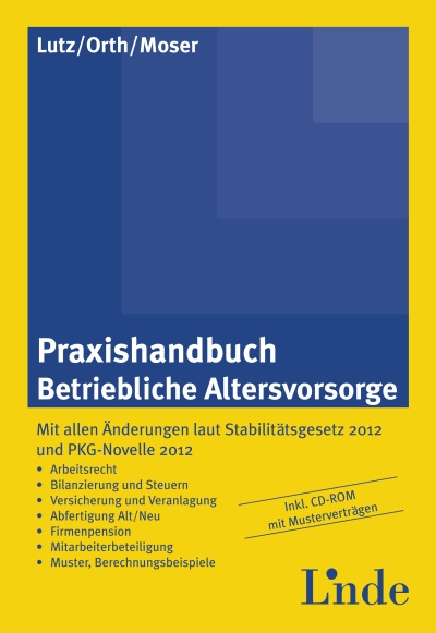 Praxishandbuch Betriebliche Altersvorsorge