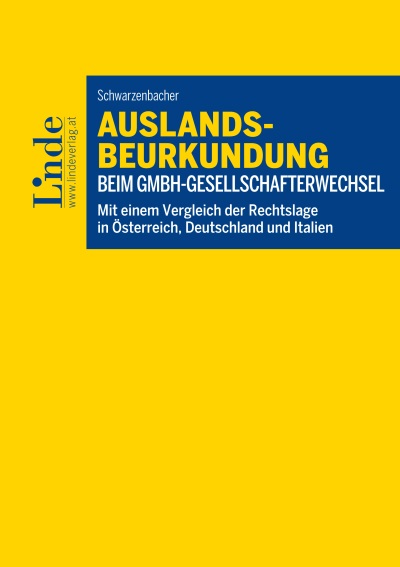 Auslandsbeurkundung beim GmbH-Gesellschafterwechsel