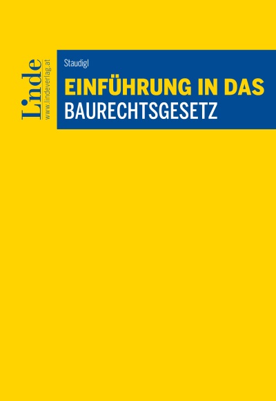 Einführung in das Baurechtsgesetz