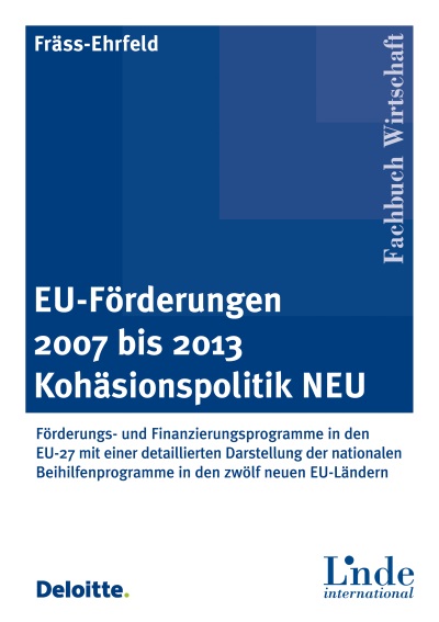 EU-Förderungen 2007 bis 2013 – Kohäsionspolitik NEU