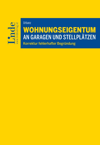 Wohnungseigentum an Garagen und Stellplätzen