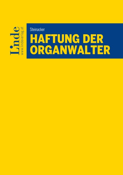 Haftung der Organwalter