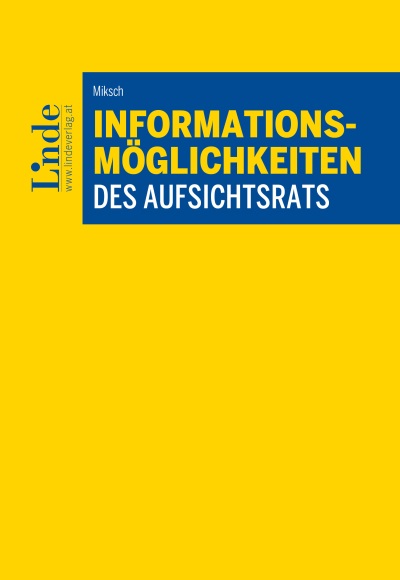 Informationsmöglichkeiten des Aufsichtsrats