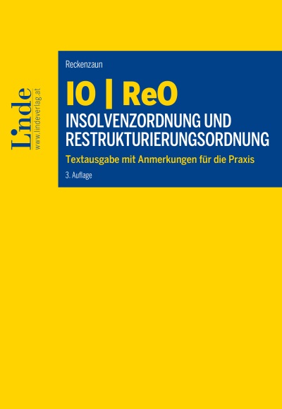 Insolvenzordnung – Restrukturierungsordnung