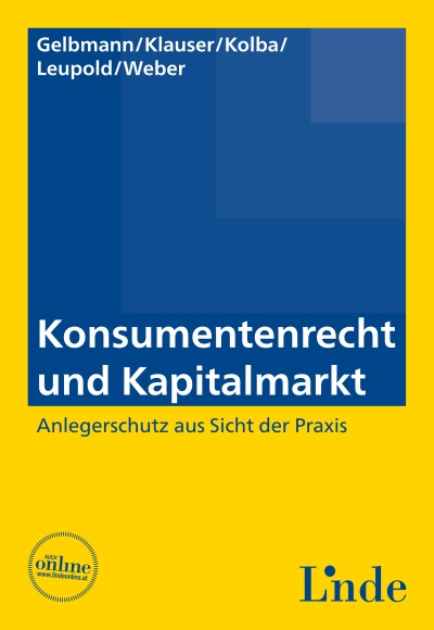 Konsumentenrecht und Kapitalmarkt