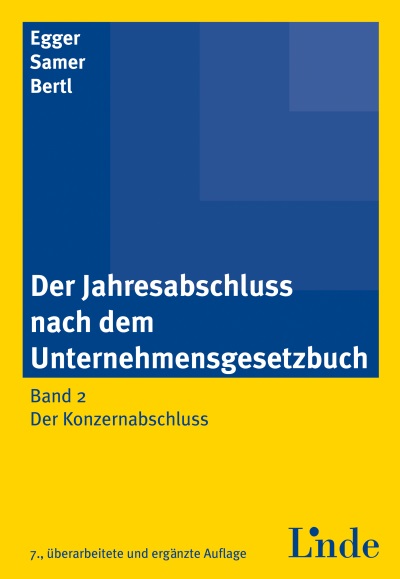 Der Jahresabschluss nach dem Unternehmensgesetzbuch, Band 2