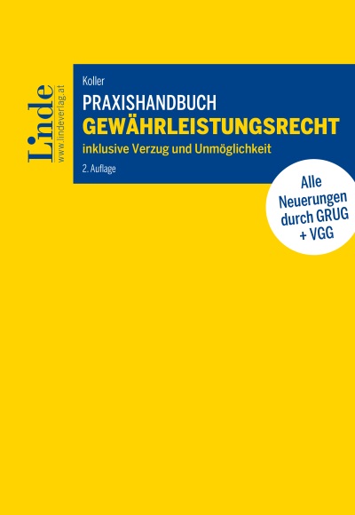 Praxishandbuch Gewährleistungsrecht