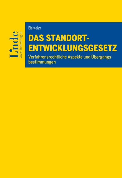 Das Standort-Entwicklungsgesetz