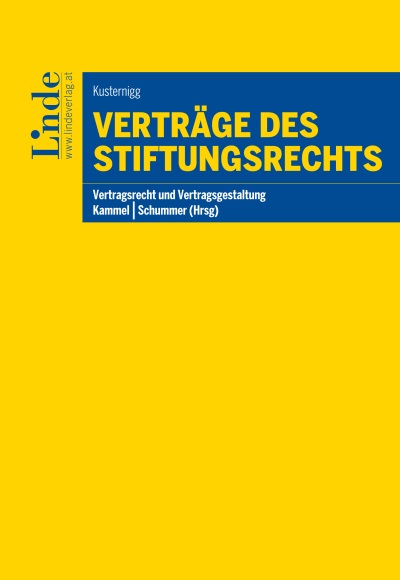 Verträge des Stiftungsrechts