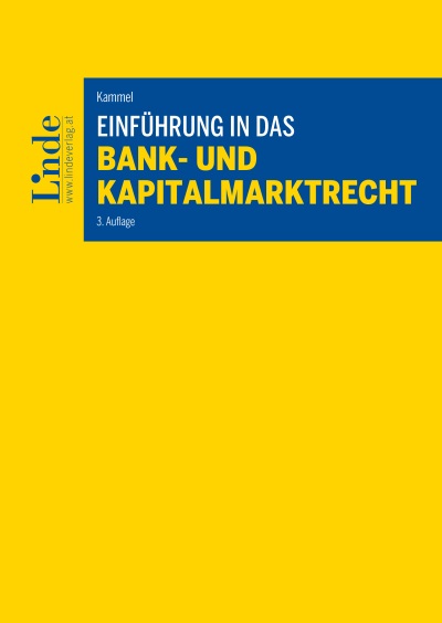 Einführung in das Bank- und Kapitalmarktrecht