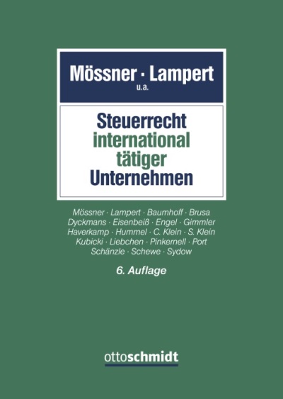 Steuerrecht international tätiger Unternehmen