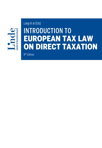 Introduction to European Tax Law on Direct Taxation