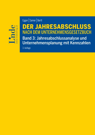 Der Jahresabschluss nach dem Unternehmensgesetzbuch, Band 3