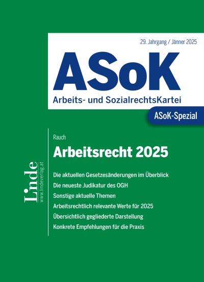 ASoK-Spezial Arbeitsrecht 2025