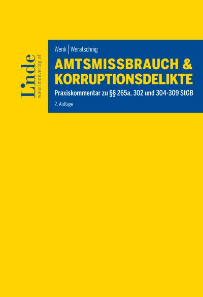 Amtsmissbrauch und Korruptionsdelikte