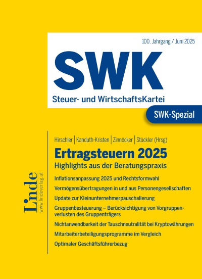 SWK-Spezial Ertragsteuern 2025