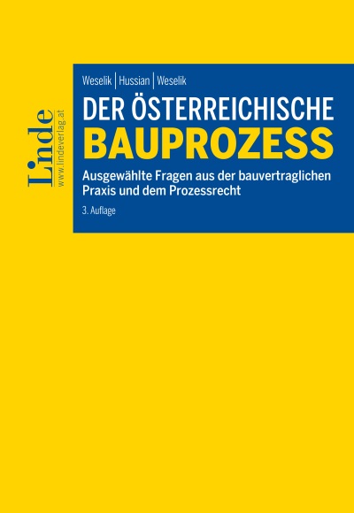 Der österreichische Bauprozess