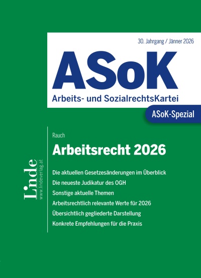 ASoK-Spezial Arbeitsrecht 2026