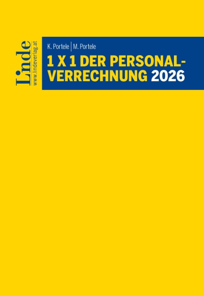 1 × 1 der Personalverrechnung 2026