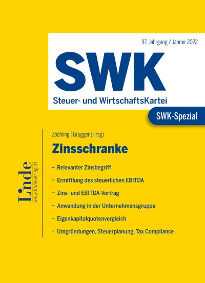 SWK-Spezial Zinsschranke